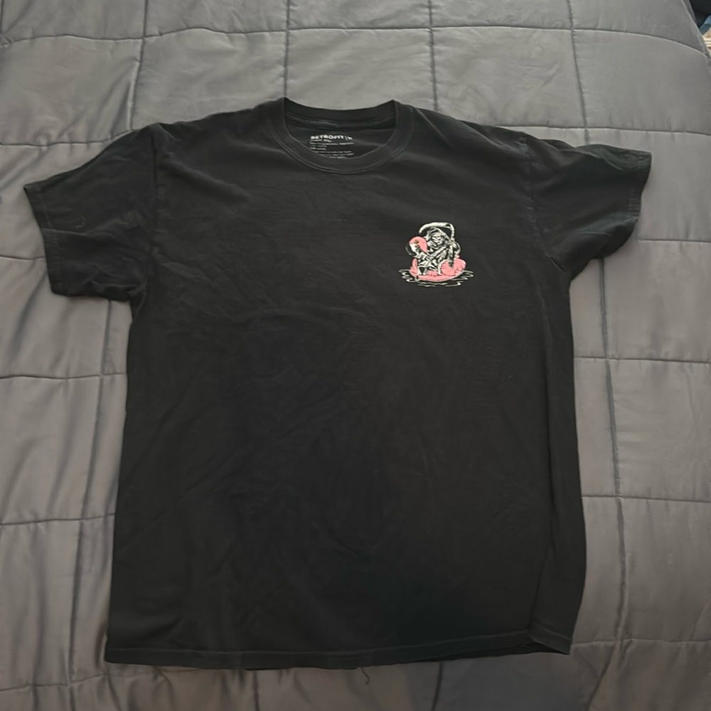 Retrofit Medium Pink Grim Reaper “You’ll float too!” T-Shirt